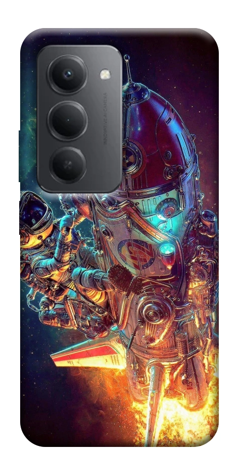 Чехол Космический корабль для Xiaomi Redmi 15 (Global)