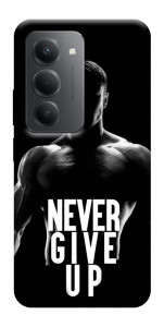 Чехол Never give up для Xiaomi Redmi 15 (Global)