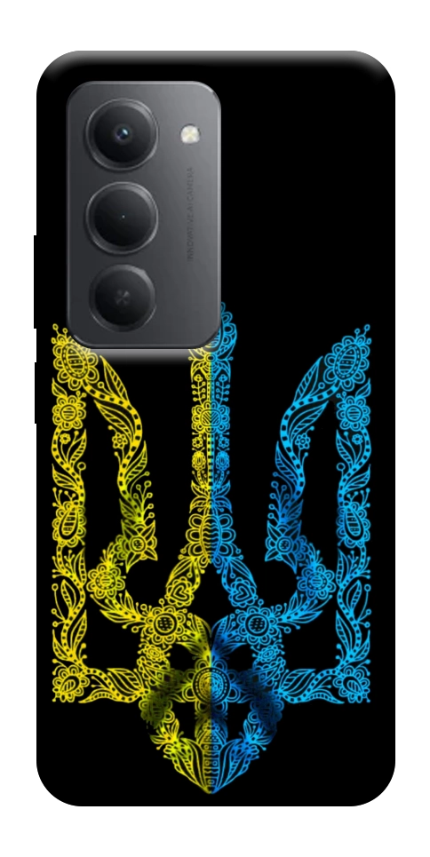 Чехол Жовтоблакитний герб для Xiaomi Redmi 15 (Global)