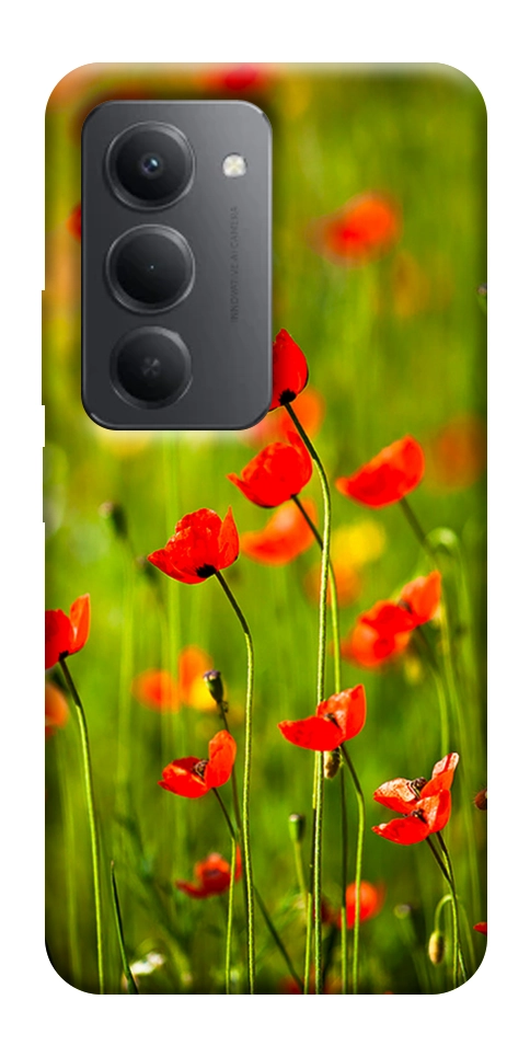 Чехол Маковое поле для Xiaomi Redmi 15 (Global)