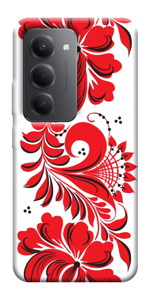 Чехол Червона вишиванка для Xiaomi Redmi 15 (Global)