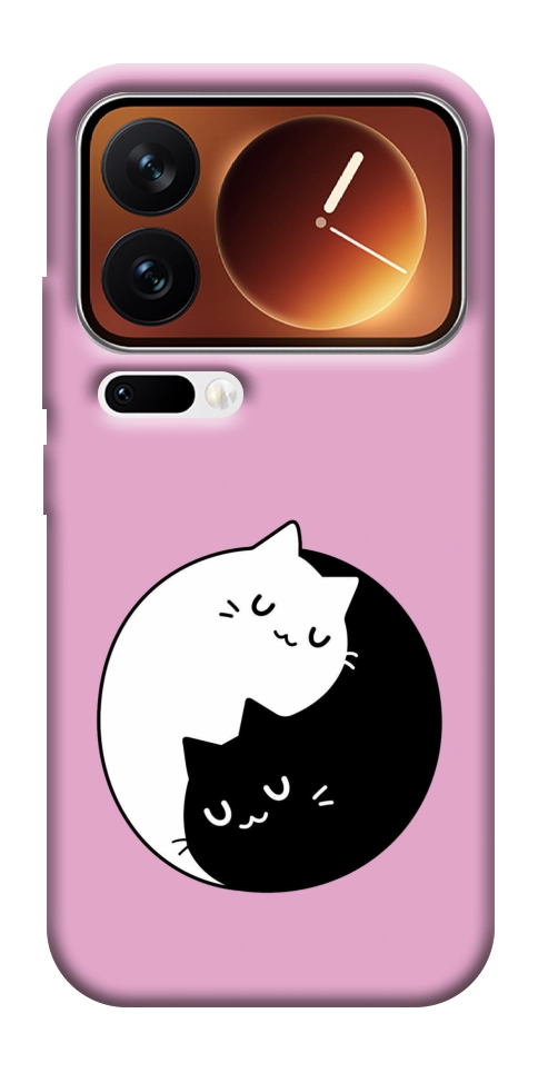 Чехол Коты инь-янь для Xiaomi 17 Pro Max