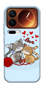 Чехол Два кота Love для Xiaomi 17 Pro Max