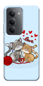 Чехол Два кота Love для Xiaomi Redmi 15 (Global)