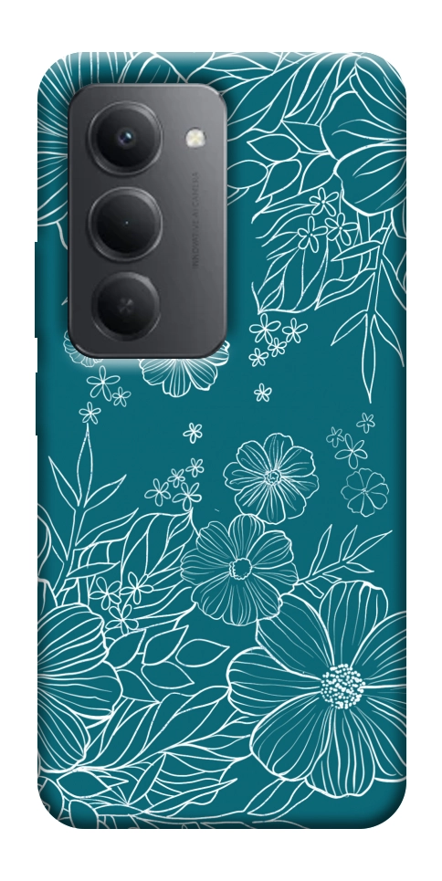 Чехол Botanical illustration для Xiaomi Redmi 15 (Global)