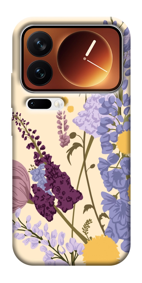 Чохол Flowers art для Xiaomi 17 Pro Max