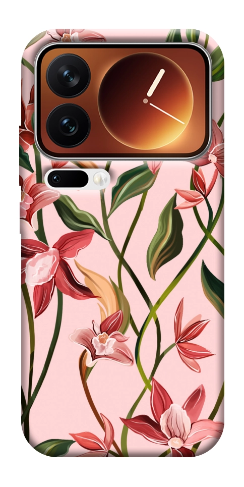 Чехол Floral motifs для Xiaomi 17 Pro Max
