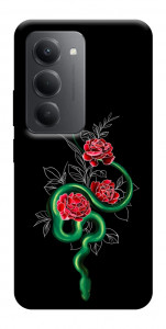 Чехол Snake in flowers для Xiaomi Redmi 15 (Global)