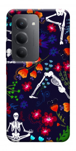 Чехол Yoga skeletons для Xiaomi Redmi 15 (Global)