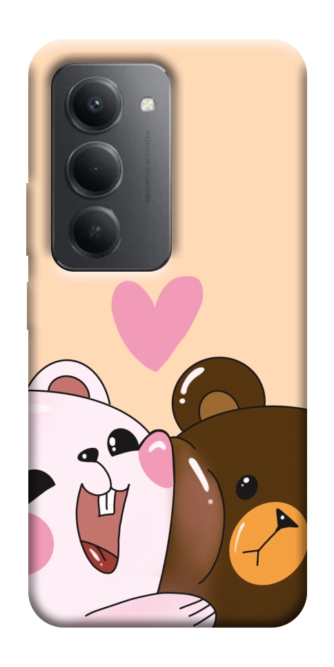 Чехол Медвежата для Xiaomi Redmi 15 (Global)