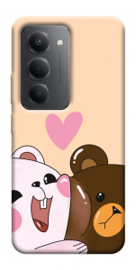 Чехол Медвежата для Xiaomi Redmi 15 (Global)