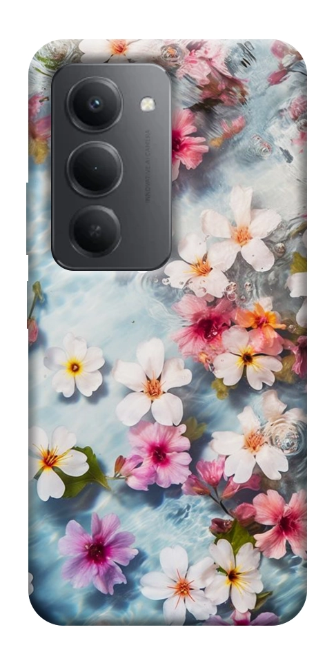 Чехол Floating flowers для Xiaomi Redmi 15 (Global)