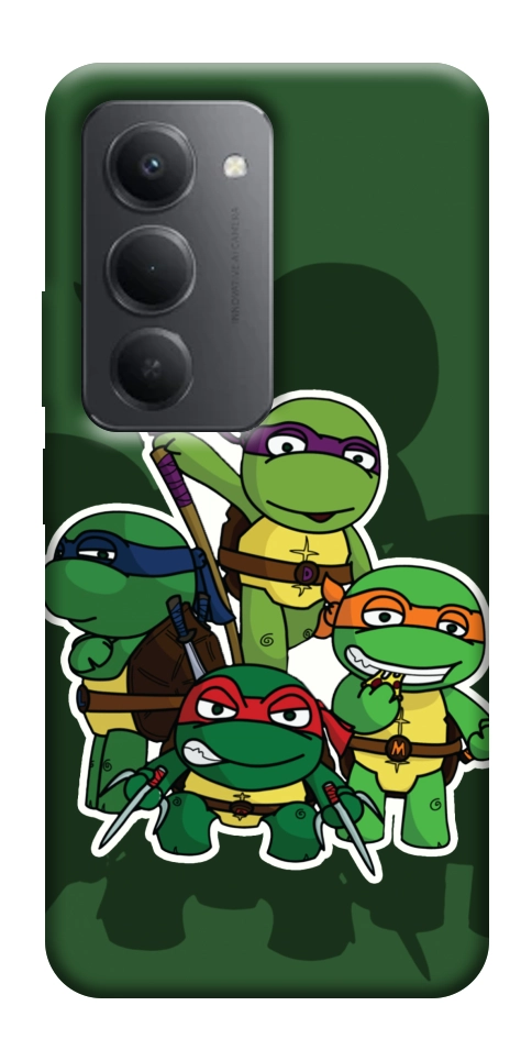 Чехол Green turtles для Xiaomi Redmi 15 (Global)