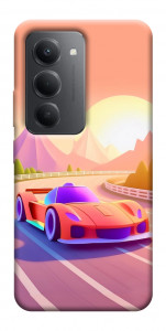 Чехол Машинка на закате для Xiaomi Redmi 15 (Global)