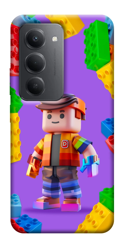 Чехол Colorful constructor для Xiaomi Redmi 15 (Global)