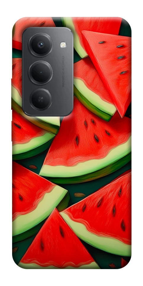 Чехол Скибки арбуза для Xiaomi Redmi 15 (Global)