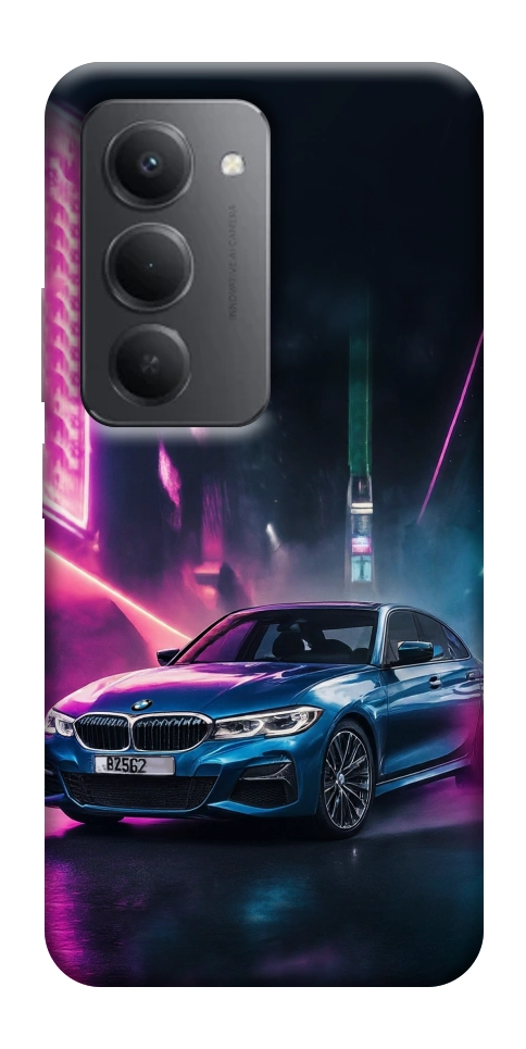 Чехол Неоновое BMW для Xiaomi Redmi 15 (Global)