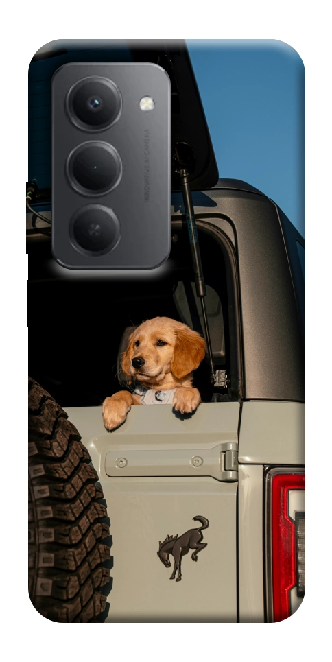 Чохол Dog in the car для Xiaomi Redmi 15 (Global)