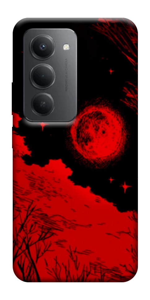 Чехол Кровавый закат солнца для Xiaomi Redmi 15 (Global)