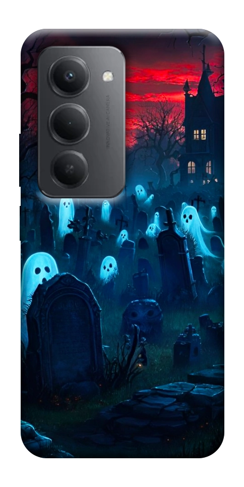 Чехол Летающие привидения для Xiaomi Redmi 15 (Global)