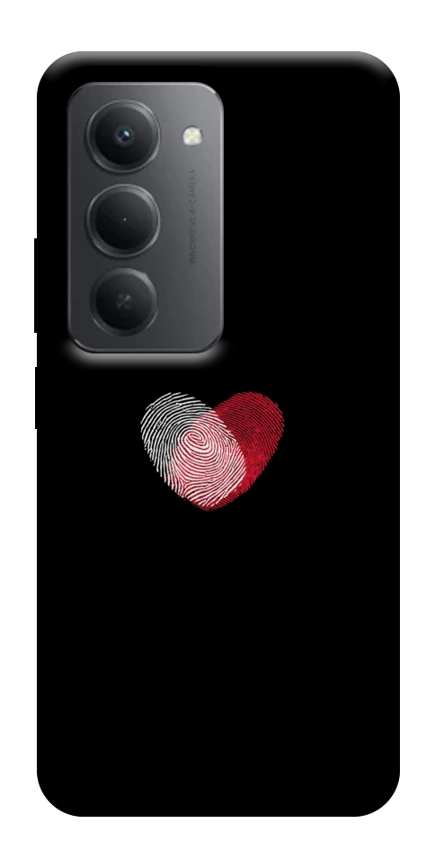 Чехол Fingerprint heart для Xiaomi Redmi 15 (Global)