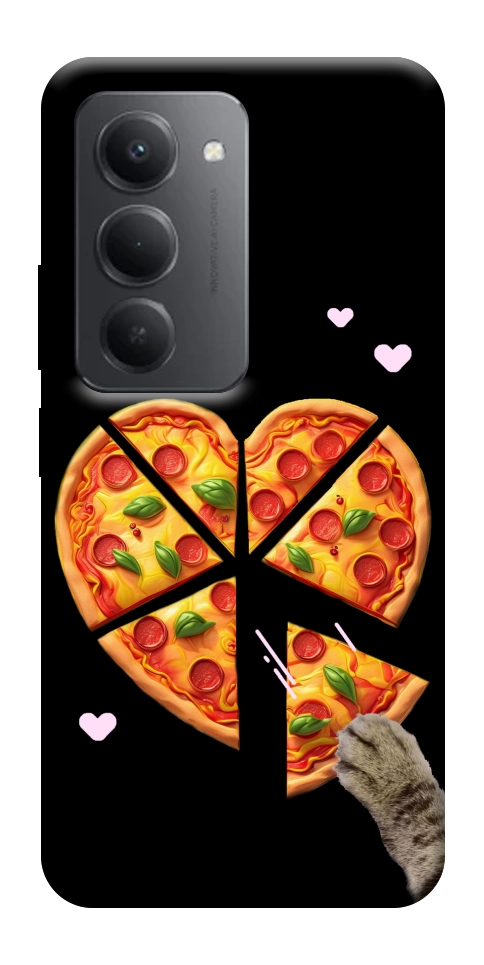 Чехол Pizza Love Cat для Xiaomi Redmi 15 (Global)