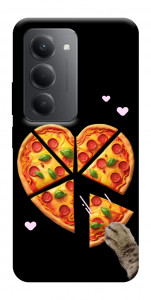 Чехол Pizza Love Cat для Xiaomi Redmi 15 (Global)
