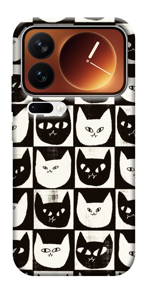 Чохол Котячі шахи для Xiaomi 17 Pro Max