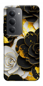 Чехол Flower black-white для Xiaomi Redmi 15 (Global)