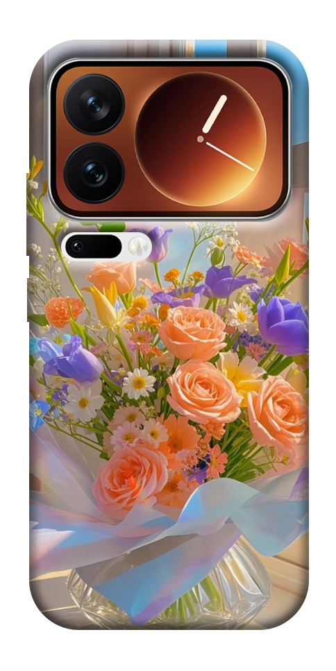 Чехол Яркий букет для Xiaomi 17 Pro Max