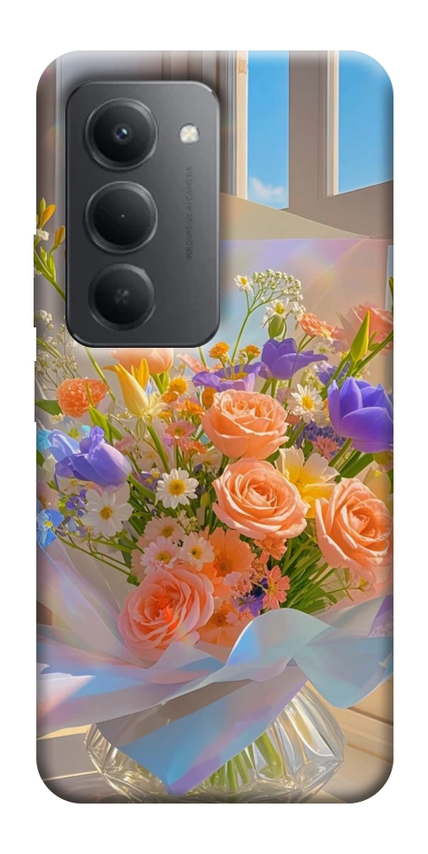 Чехол Яркий букет для Xiaomi Redmi 15 (Global)