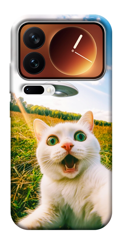 Чехол Ufo cat для Xiaomi 17 Pro Max