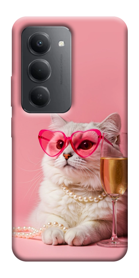Чехол Pinky cat для Xiaomi Redmi 15 (Global)
