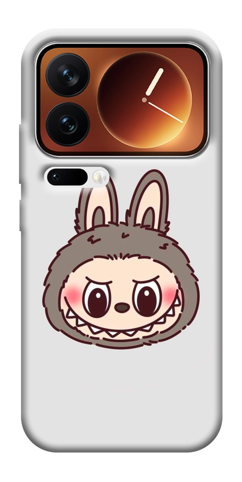 Чехол Labubu grey для Xiaomi 17 Pro Max