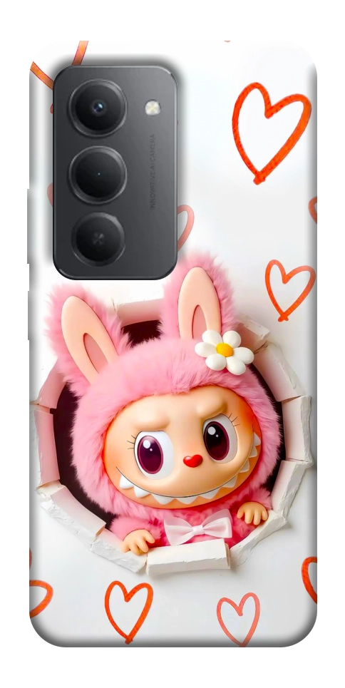 Чехол Labubu paper для Xiaomi Redmi 15 (Global)
