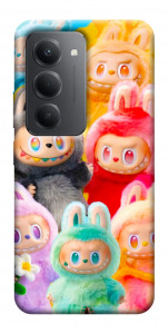Чехол Rainbow labubu для Xiaomi Redmi 15 (Global)