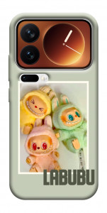 Чохол Trio labubu для Xiaomi 17 Pro Max