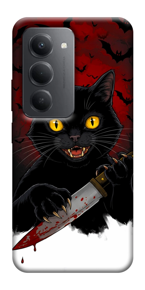 Чехол Horror lucky cat для Xiaomi Redmi 15 (Global)