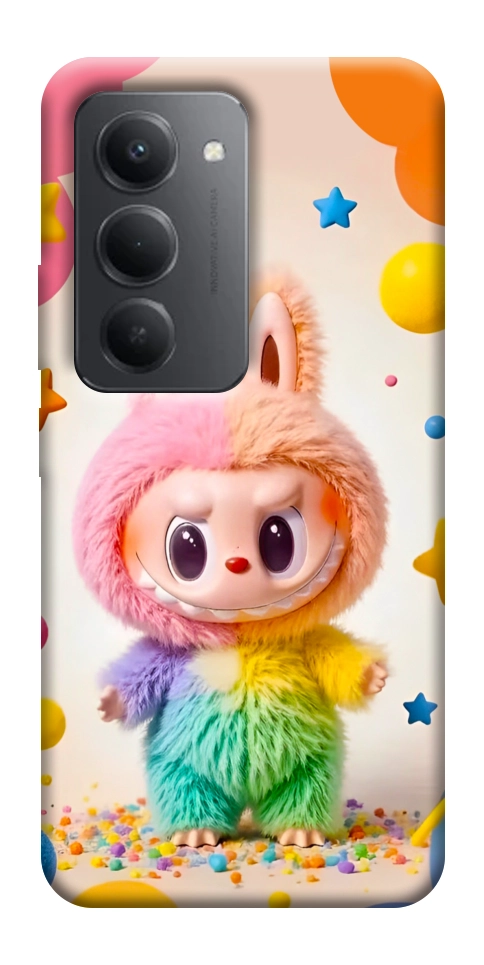 Чехол Сolorful Labubu для Xiaomi Redmi 15 (Global)