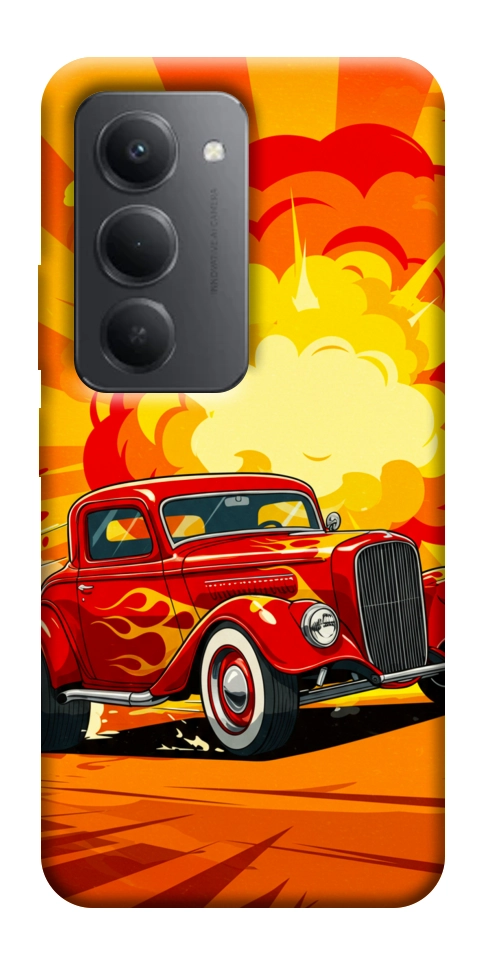 Чехол Retro comics car для Xiaomi Redmi 15 (Global)