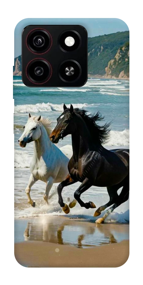 Чехол Beach Horses для ZTE Blade A35 4G