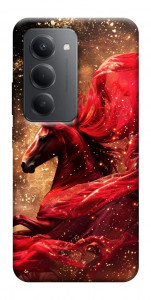 Чехол Red sparkles Horse для Xiaomi Redmi 15 (Global)