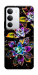 Чехол Flowers on black для Realme C71