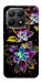 Чохол Flowers on black для Xiaomi 15T