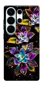 Чехол Flowers on black для Galaxy S26 Ultra