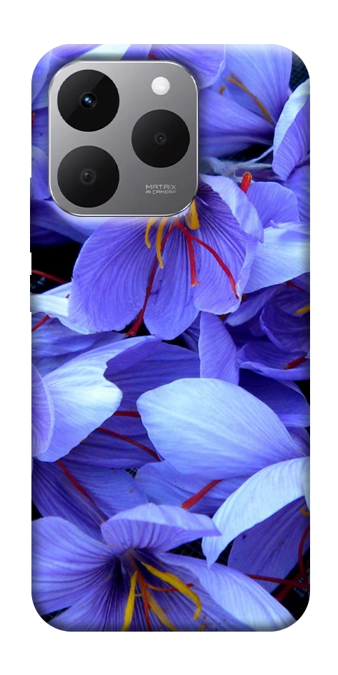 Чехол Фиолетовый сад для Realme 15T