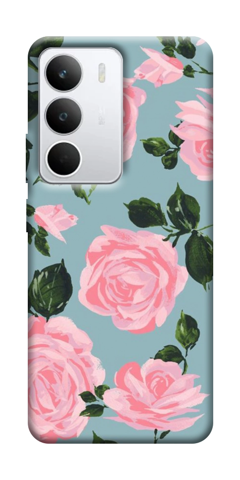 Чехол Розовый принт для Realme C71