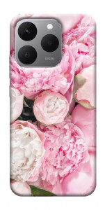 Чехол Pink peonies для Realme 15T