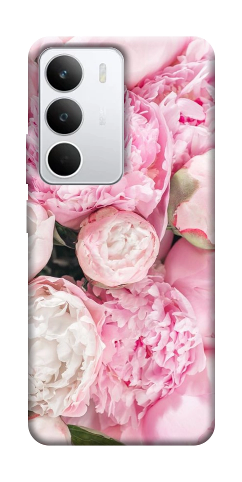 Чехол Pink peonies для Realme C71
