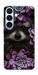 Чохол Єнот у квітах для Galaxy S26